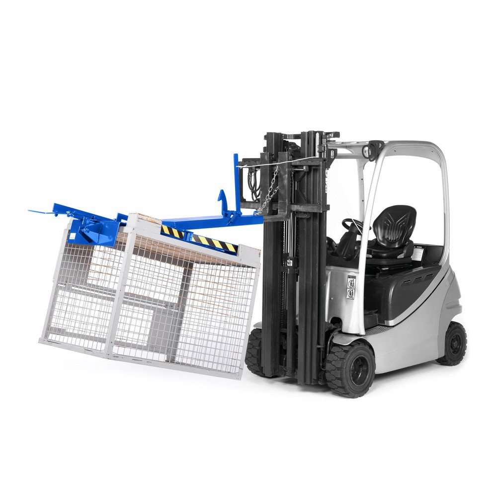Produktabbildung Nr. 2: RR-Industrietechnik® Gitterboxwender Typ RGW, TK 450 kg, RAL 5010 enzianblau