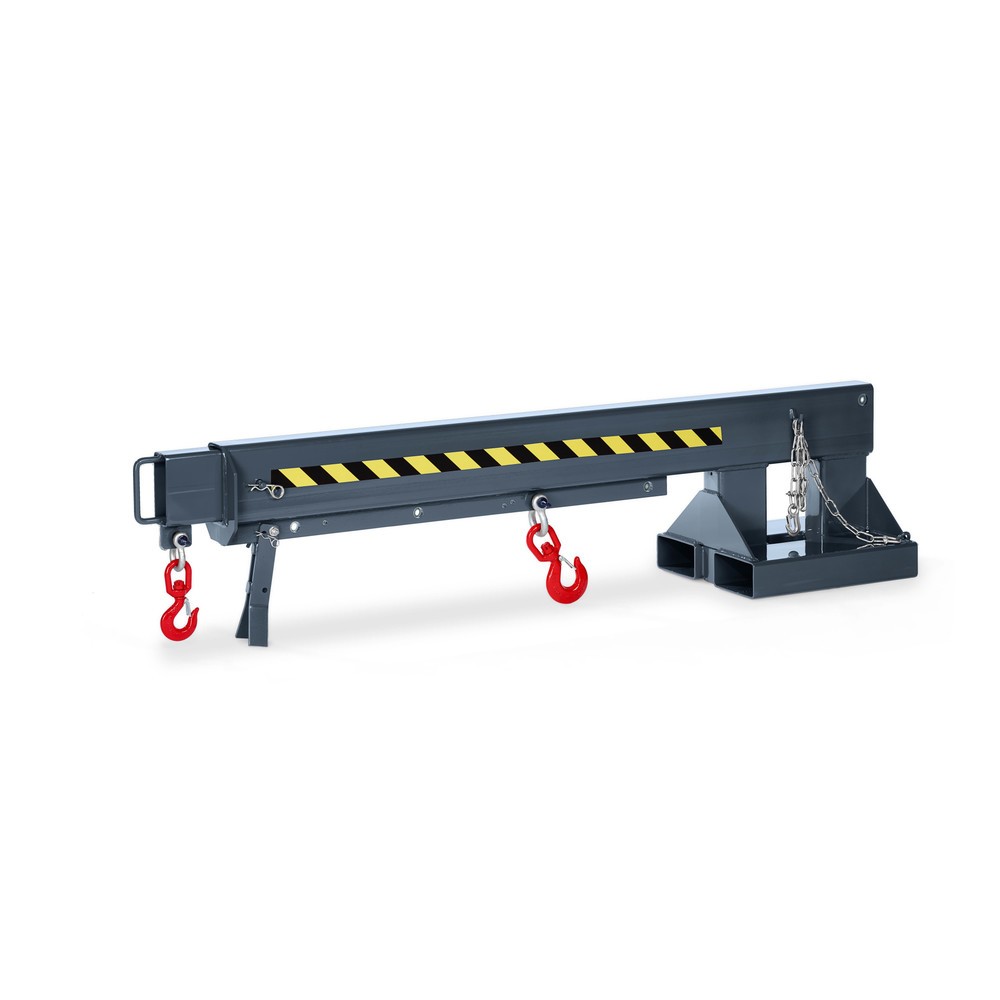 Produktabbildung: RR-Industrietechnik® Kranarm Typ RKA, TK 650 - 3.000 kg, RAL 7016 anthrazitgrau