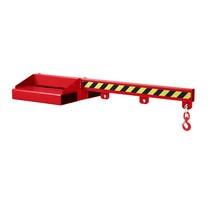 Produktabbildung Nr. 1: RR-Industrietechnik® Kranarm Typ RLA, Tiefe 1.500 mm, TK 250 - 1.000 kg, RAL 3000 feuerrot