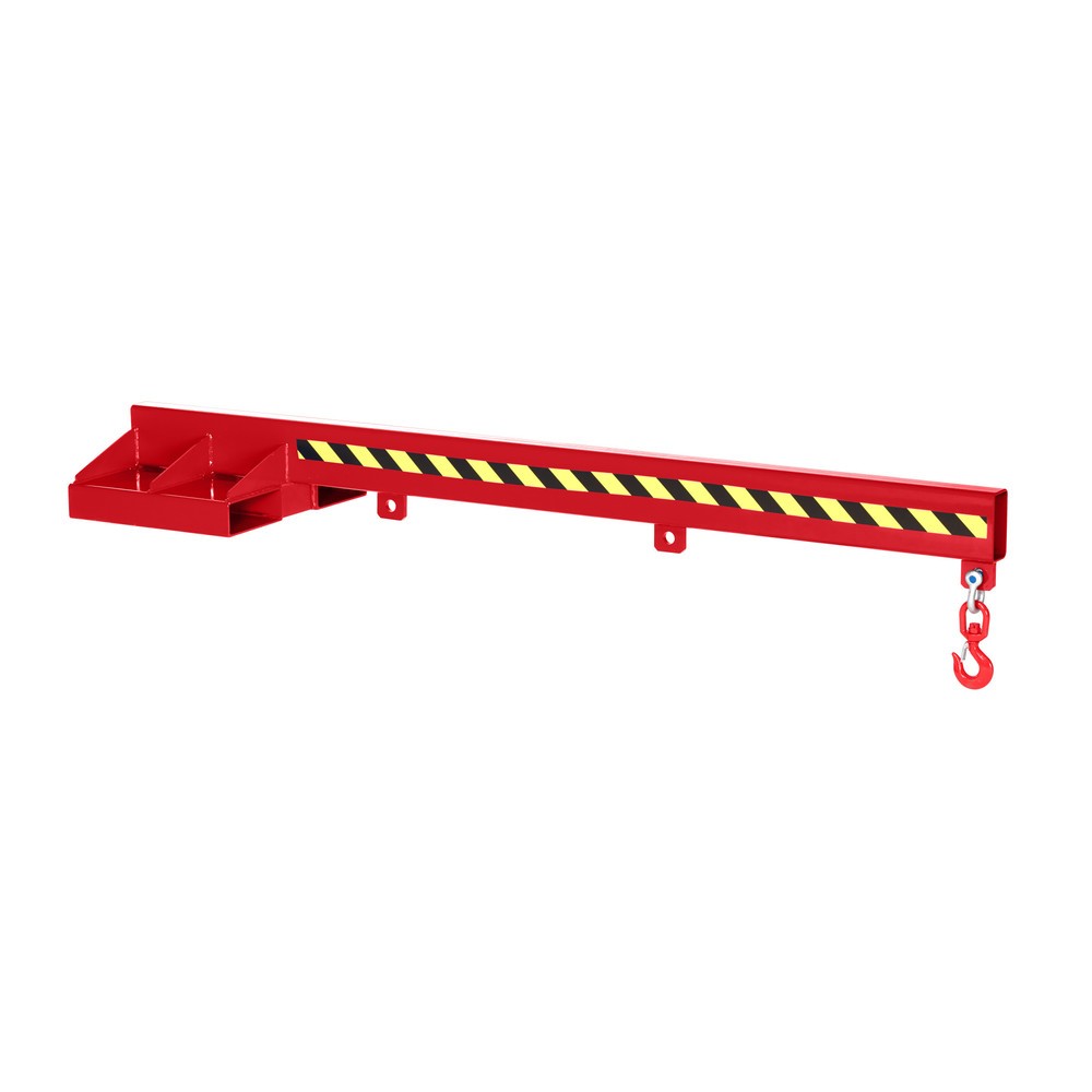Produktabbildung: RR-Industrietechnik® Lastarm Typ RLA, Tiefe 2.400 mm, TK 100 - 1.000 kg, RAL 3000 feuerrot