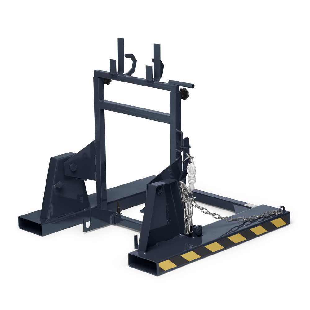 Produktabbildung Nr. 1: RR-Industrietechnik® Mülltonnenwender Typ RMW, BxTxH 1.000 x 1.000 x 1.080 mm, RAL 7016 anthrazitgrau