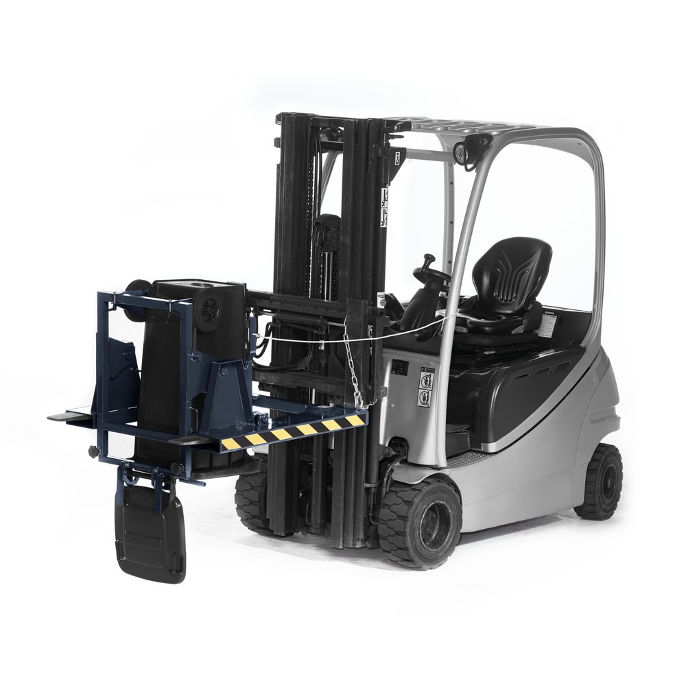 Produktabbildung Nr. 2: RR-Industrietechnik® Mülltonnenwender Typ RMW, BxTxH 1.000 x 1.000 x 1.080 mm, RAL 7016 anthrazitgrau