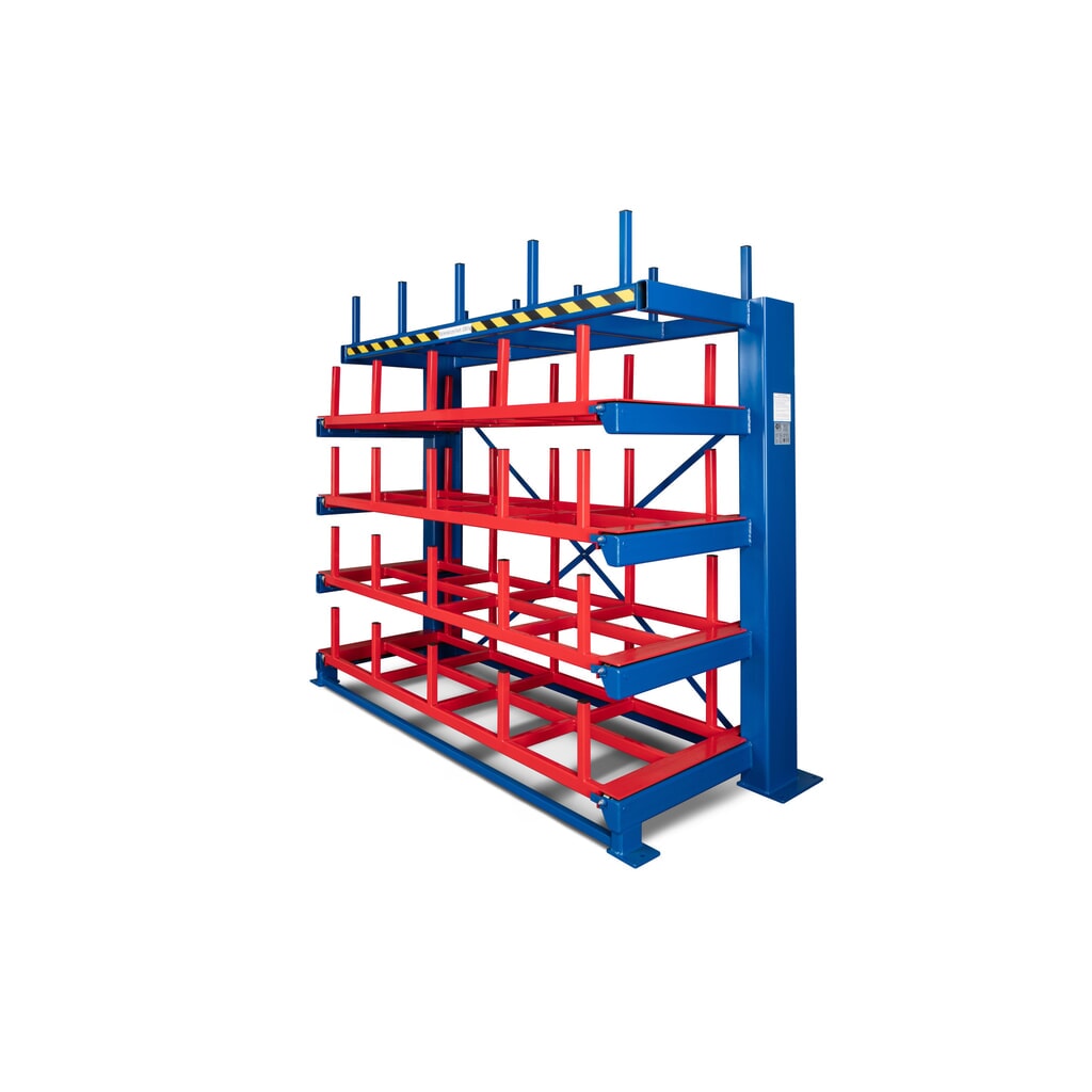 Produktabbildung: RR-Industrietechnik® Schubfachregal für Langgut Typ RRL