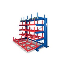 Produktabbildung Nr. 3: RR-Industrietechnik® Schubfachregal für Langgut Typ RRL