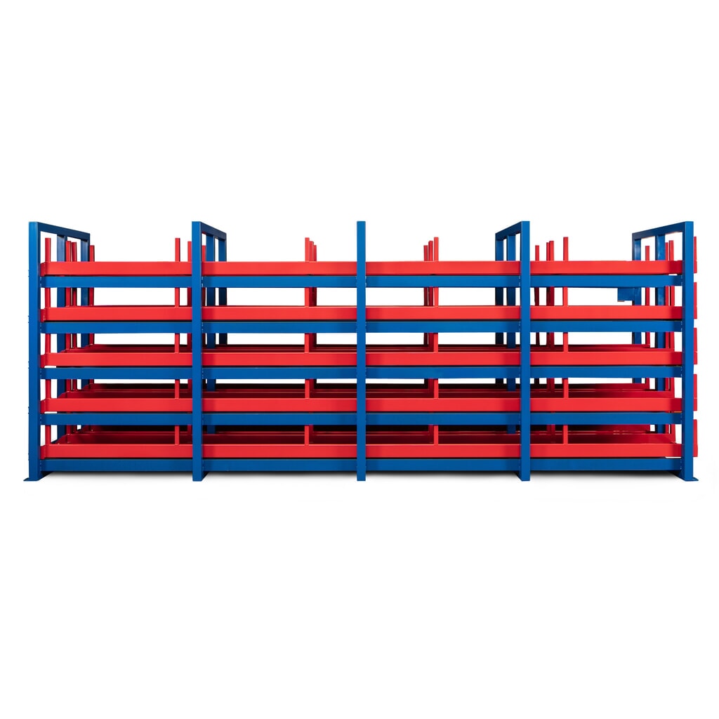 Produktabbildung Nr. 2: RR-Industrietechnik® Wabenauszugsregal Typ RWA
