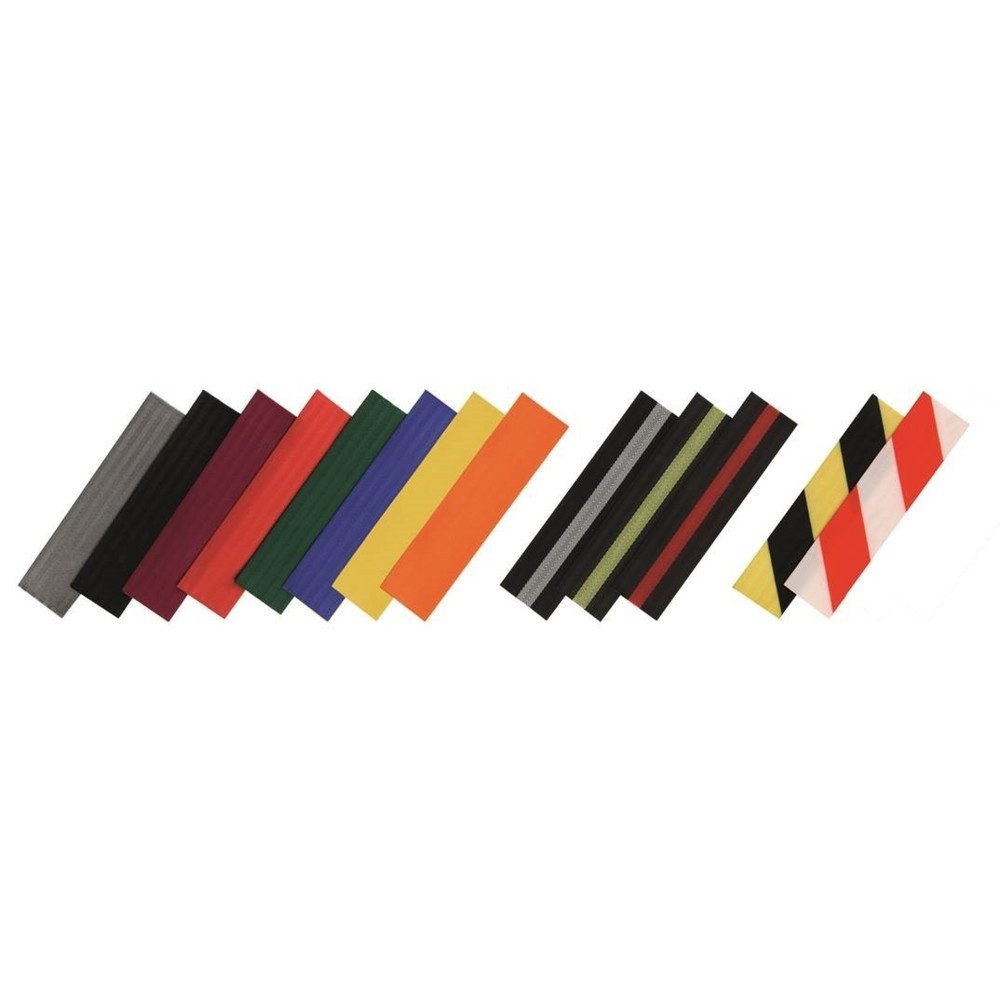 Produktabbildung Nr. 3: RS-GUIDESYSTEMS® Absperrpfosten Kreuzfuß, Gurtlänge 2,3 m, schwarz, blau