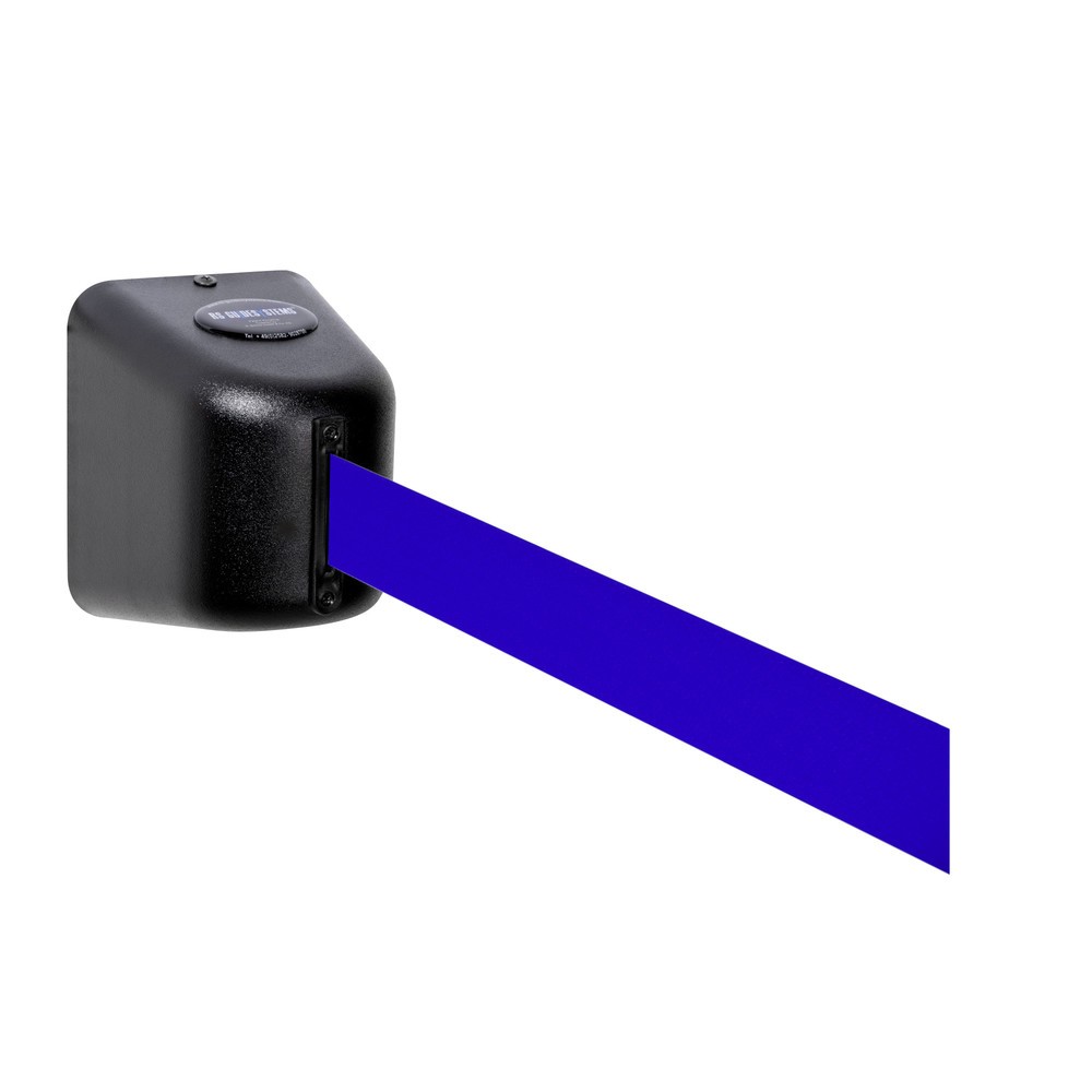 Produktabbildung Nr. 1: RS-GUIDESYSTEMS® Wandgurt mit Kunststoffgehäuse, Auszugslänge 5 m, blau