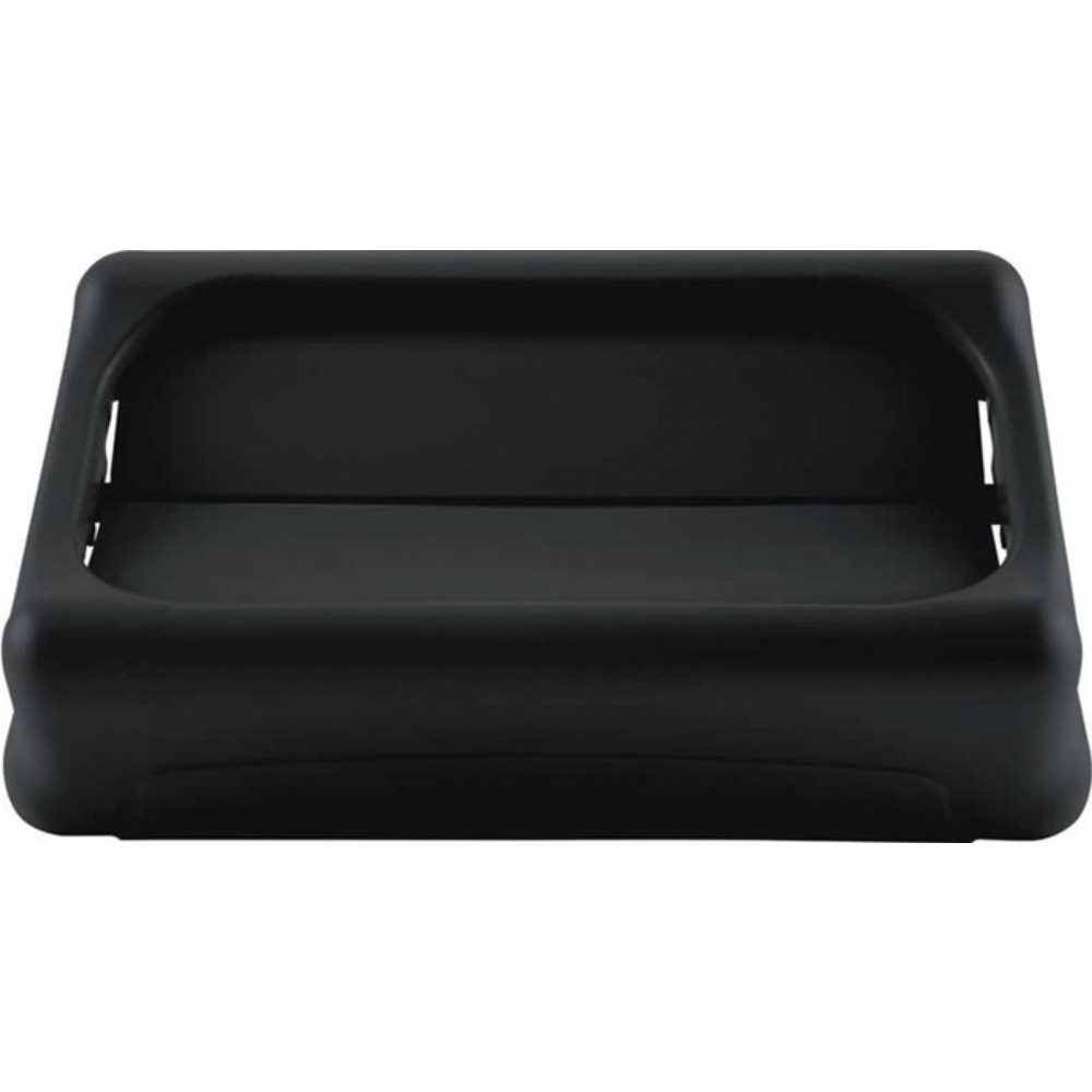 Produktabbildung Nr. 2: Rubbermaid® Deckel, Polyethylen schwarz B297xT521mm, passend für Wertstoffsammler 60/87 l