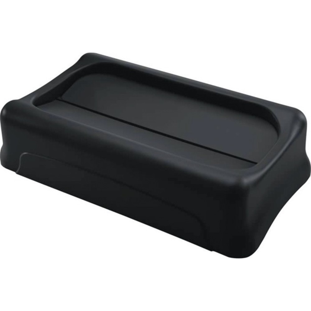 Produktabbildung Nr. 1: Rubbermaid® Deckel, Polyethylen schwarz B297xT521mm, passend für Wertstoffsammler 60/87 l