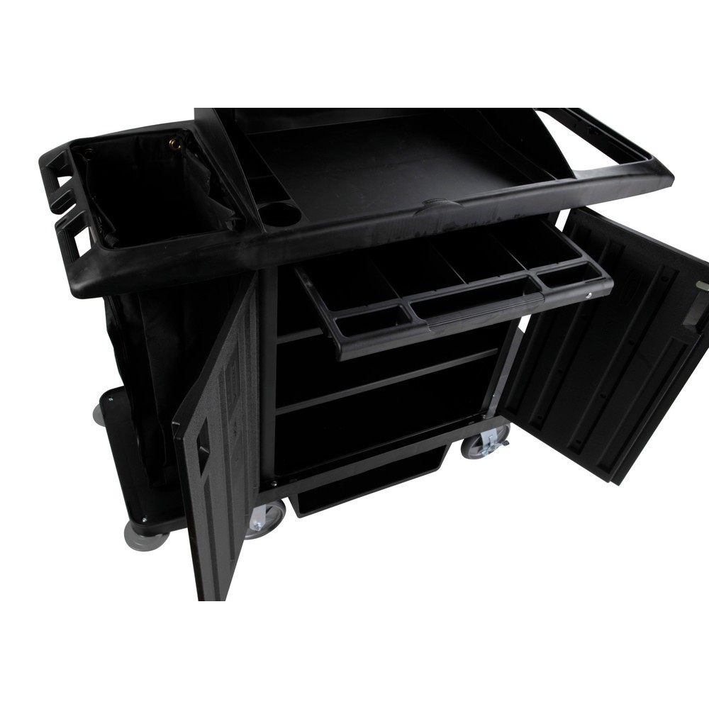 Produktabbildung Nr. 5: Rubbermaid® Hotelwagen, schwarz, HxBxT 1.270 x 559 x 1.524 mm