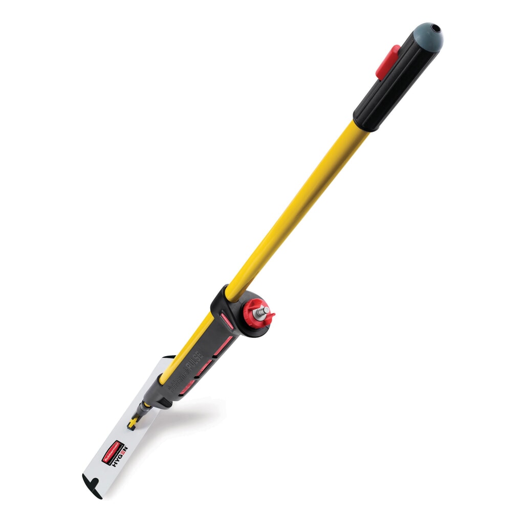 Rubbermaid® Pulse Mikrofaserwischmopp, gelb,schwarz Produktabbildung: Rubbermaid® Pulse Mikrofaserwischmopp, gelb,schwarz