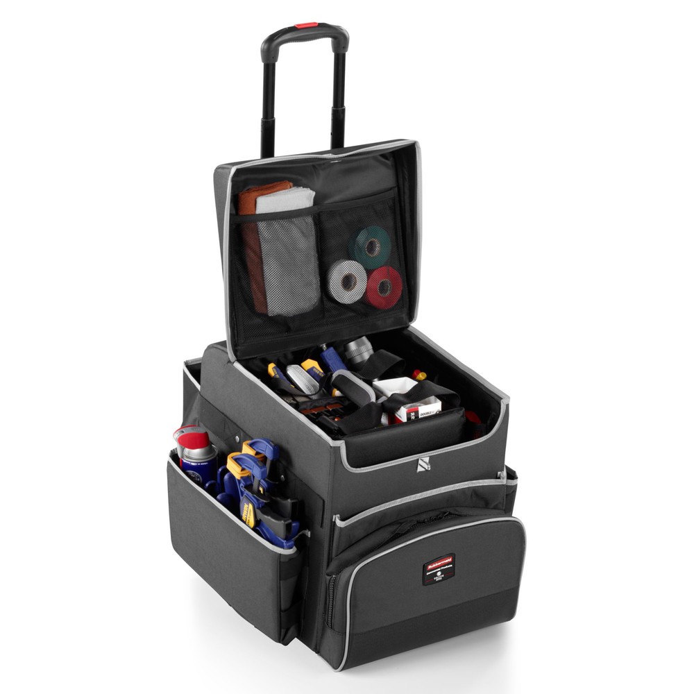 Produktabbildung: Rubbermaid® Quick Cart Reinigungswagen S, HxBxT 432 x 363 x 419 mm