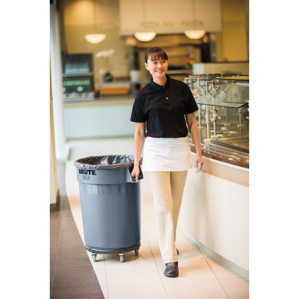Produktabbildung Nr. 4: Rubbermaid® Universalcontainer, Kunststoff, rund, 166 Liter, grau