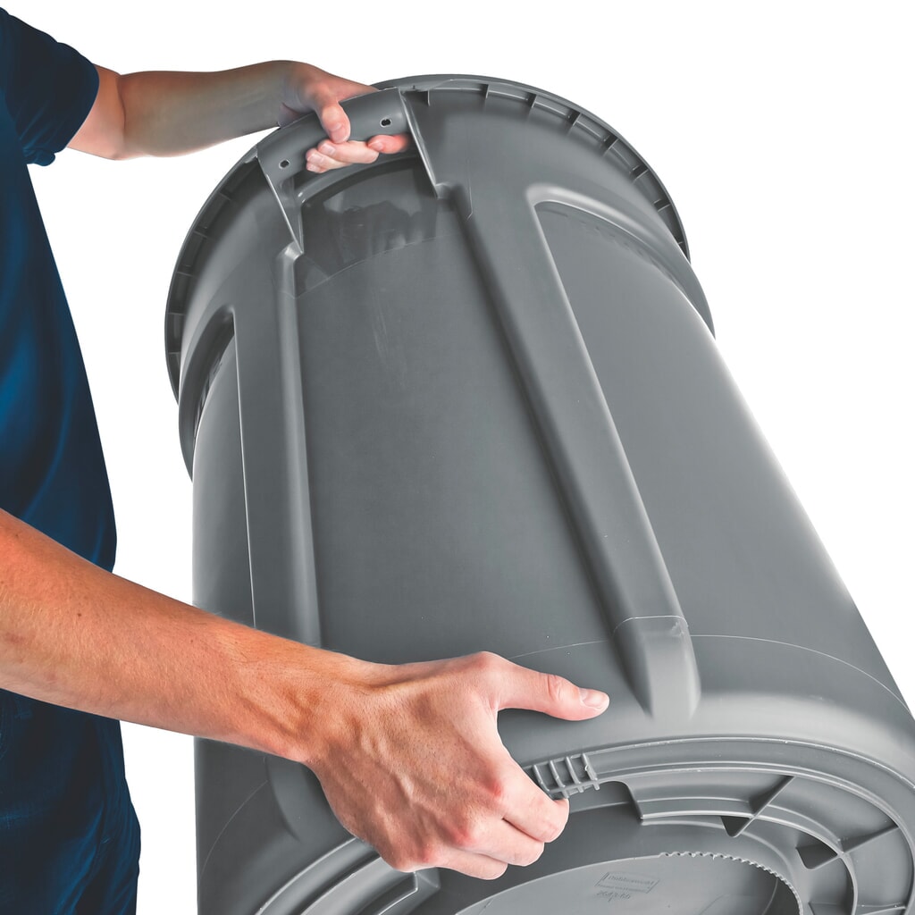 Produktabbildung Nr. 3: Rubbermaid® Universalcontainer, Kunststoff, rund, 166 Liter, grau