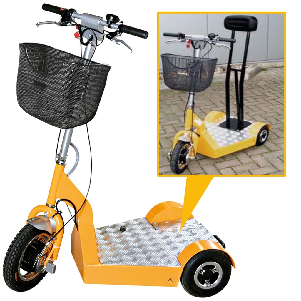 Produktabbildung: Rückenlehne für Elektro-Transportroller Ameise® 1000