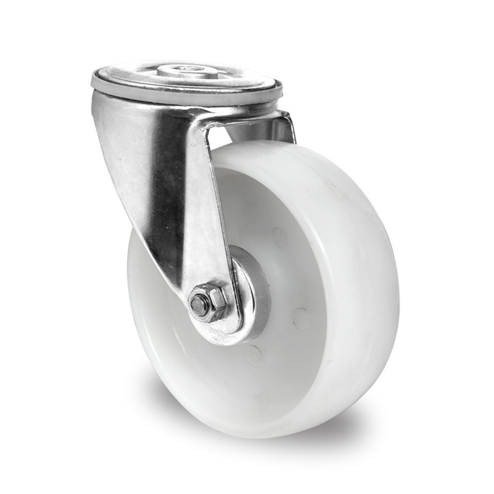 Produktabbildung: Rückenlochlenkrolle ø 80 mm Serie N0N0 Rollenlager