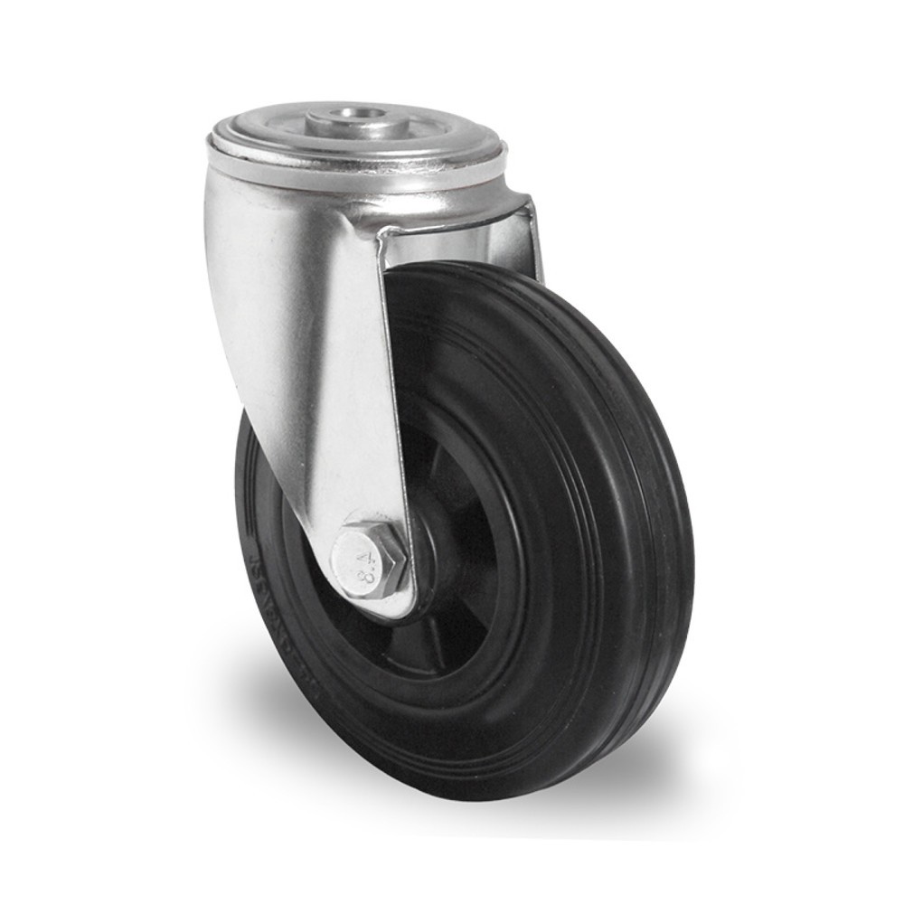 Produktabbildung: Rückenlochlenkrolle ø 100 mm Serie P4S4 Rollenlager