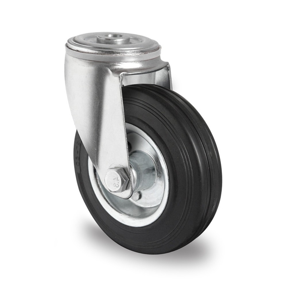 Produktabbildung: Rückenlochlenkrolle ø 80 mm Serie SWS4 Rollenlager