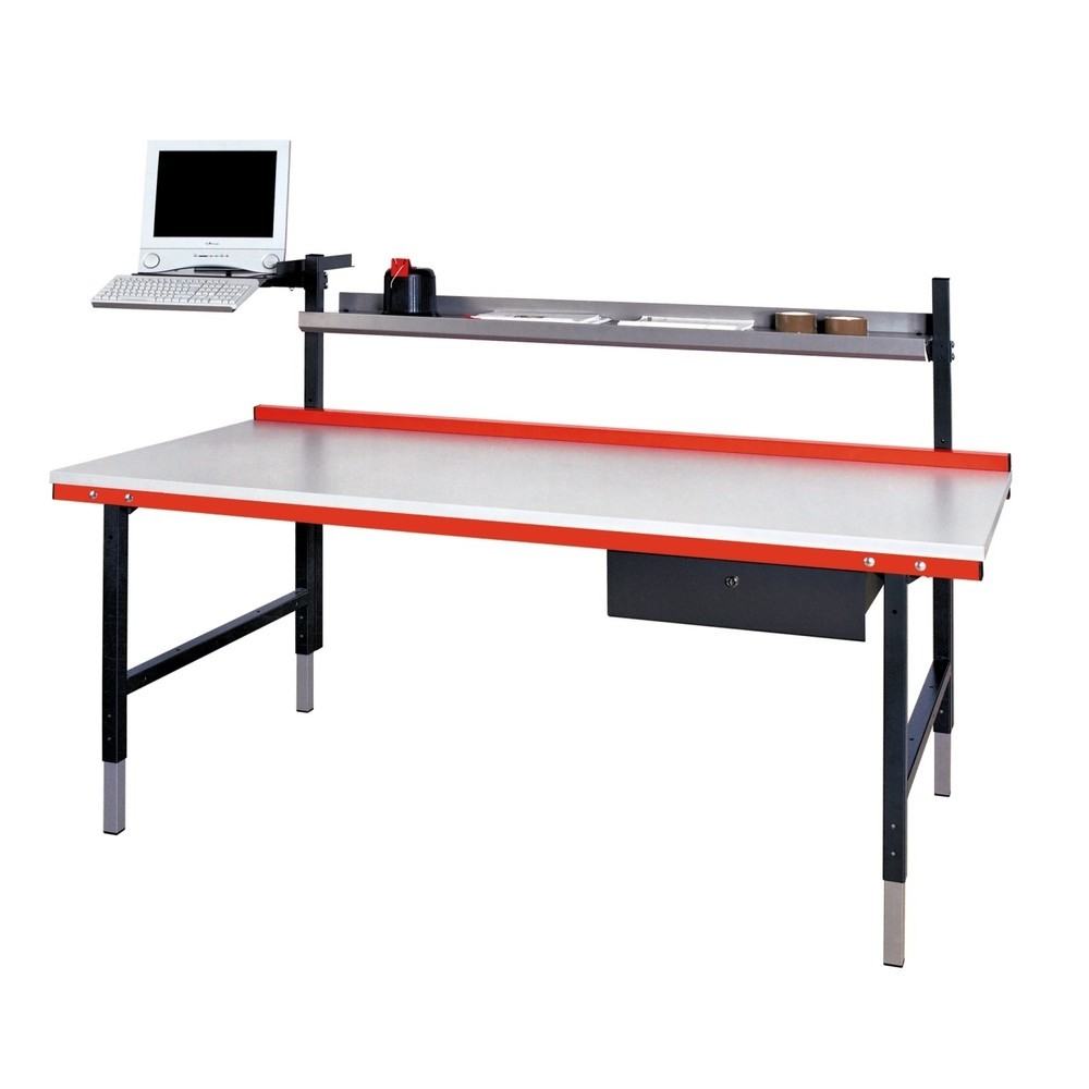 Produktabbildung Nr. 3: Rückwandbord für Rocholz Packtisch-System, HxBxT 40 x 2.000 x 40 mm