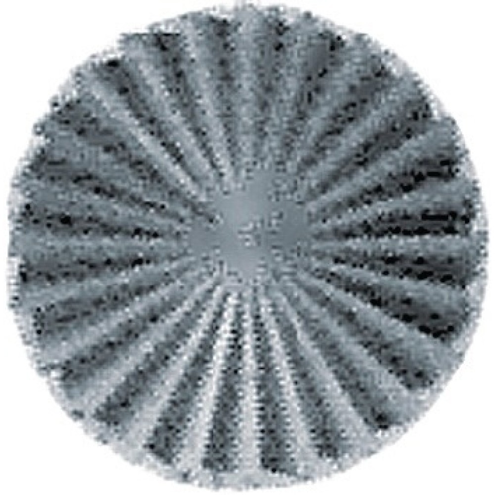 Produktabbildung: RUKO Frässtift ZYA, Hartmetall Blank, Ø 3 mm Kopflänge 14 mm Schaft-Ø 3 mm, Verzahnung KVZ 4 mit Stirn