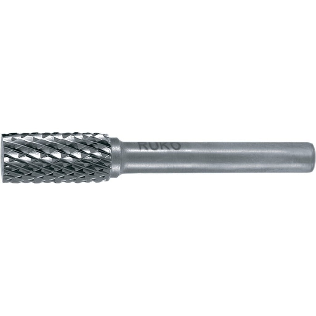 RUKO Frässtift ZYA, Hartmetall Blank, Ø 6 mm Kopflänge 18 mm Schaft-Ø 6 mm, Verzahnung KVZ 4 Produktabbildung: RUKO Frässtift ZYA, Hartmetall Blank, Ø 6 mm Kopflänge 18 mm Schaft-Ø 6 mm, Verzahnung KVZ 4