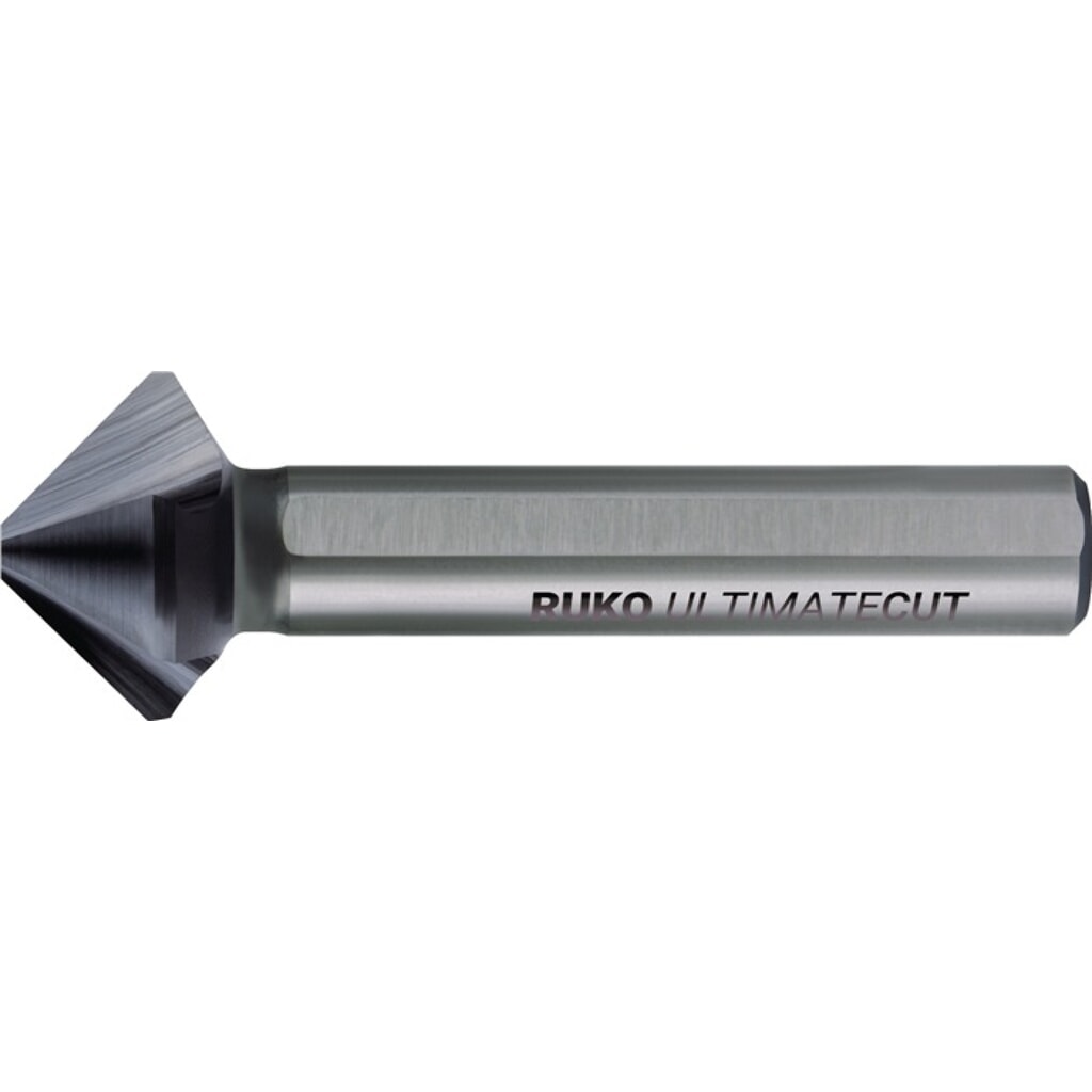 RUKO Kegelsenker ULTIMATECUT DIN 335C 90Grad D.6,3mm HSS-Co5 RUnaTEC Z.3 Produktabbildung: RUKO Kegelsenker ULTIMATECUT DIN 335C 90Grad D.6,3mm HSS-Co5 RUnaTEC Z.3