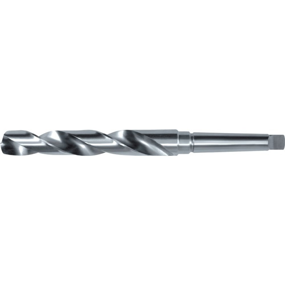Produktabbildung: RUKO Spiralbohrer DIN 345 Typ N, HSSE-Co 5 profilgeschliffen Blank MK1 MK, Nenn-Ø 12,5 mm, 6xD rechtsschneidend