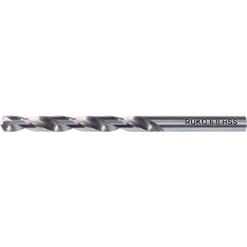 Produktabbildung: RUKO Spiralbohrer DIN 338 Typ N D.3,1mm HSS profilgeschl.Zyl.schaft