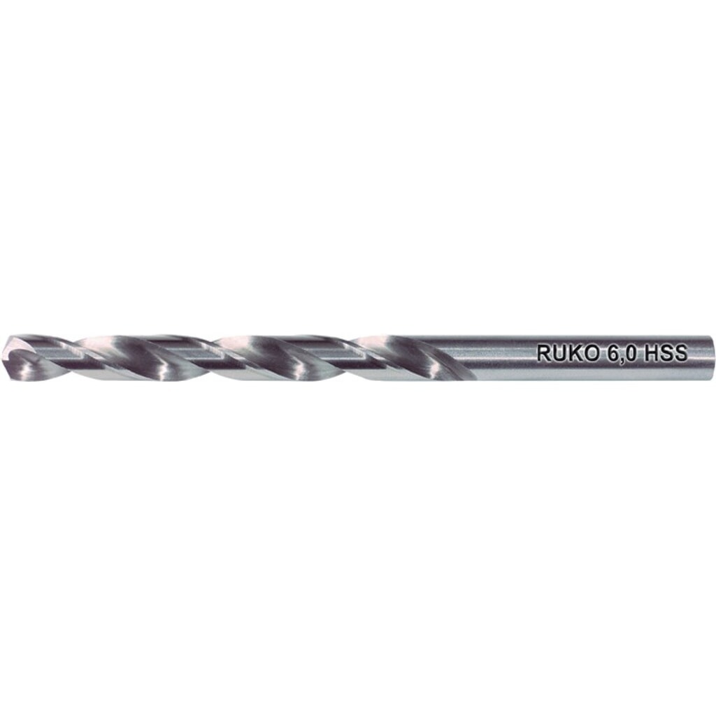 Produktabbildung: RUKO Spiralbohrer DIN 338 Typ N D.1,5mm HSS profilgeschl.Zyl.schaft