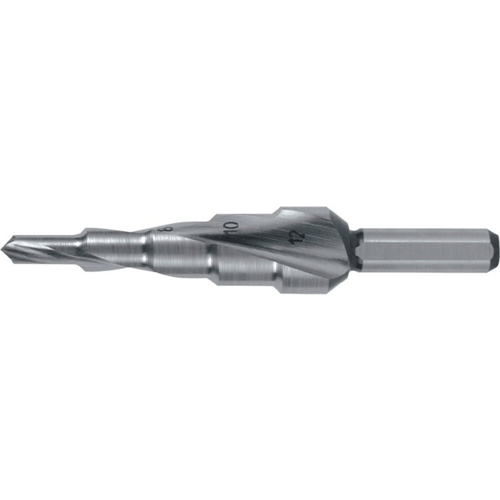 Produktabbildung: RUKO Stufenbohrer Bohrber.5-28mm HSS Spiralnut Stufen 7