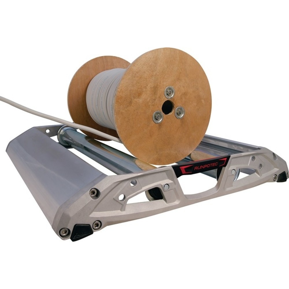 Produktabbildung Nr. 2: RUNPOTEC Kabelabroller PRO 670, Durchmesser 1000 mm Tragfähigkeit 215 kg, Trommelbreite max. 67 cm