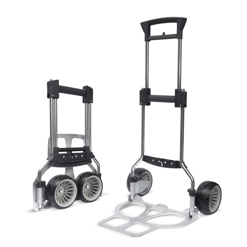 Produktabbildung: RuXXac® Klappkarre-cart Cross , Tragkraft 100 kg, Schaufel BxT 480 x 410 mm