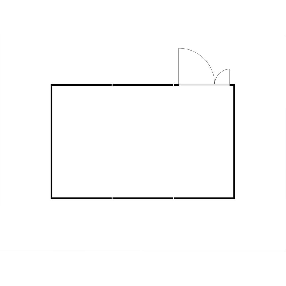 Produktabbildung Nr. 2: SAFE Tank Gefahrstoffcontainer Kombination, 3500 PLG/ALG, isoliert, vormontiert, kunststoffbeschichtet RAL 9002, Maße außen 4350x6520x2510 mm, Doppelflügeltür (asymmetrische Teilung), seitlich in 6 m  Seite, Lagerfläche 24 m²