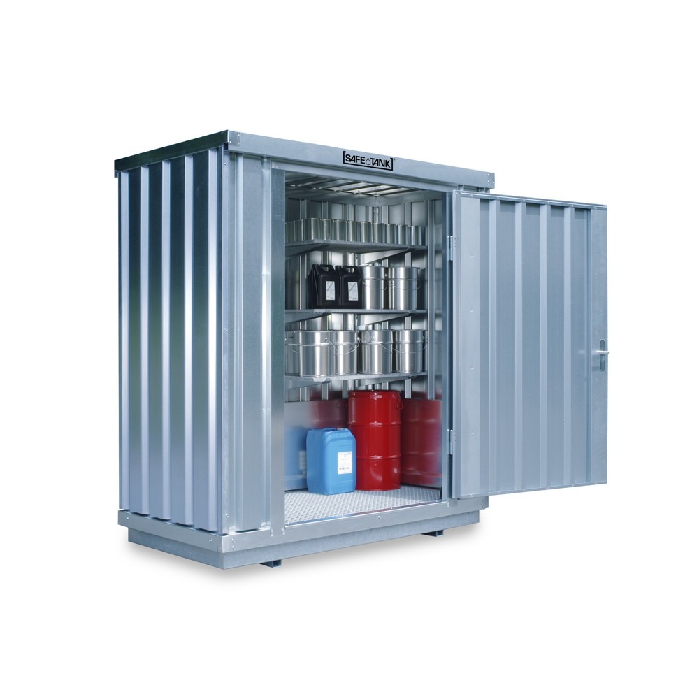 SAFE Tank Gefahrstoffcontainer-Kombination WGK isoliert