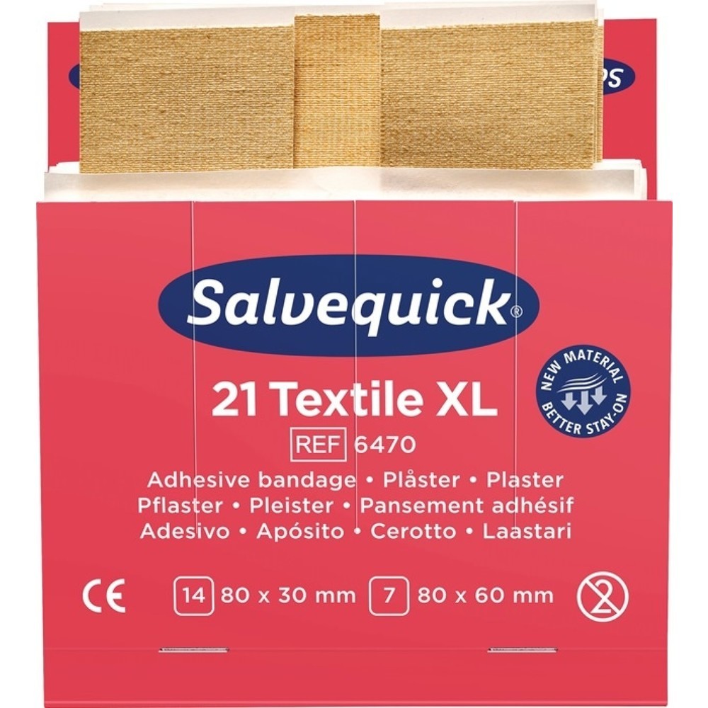 Produktabbildung: SALVEQUICK Pflasterstrips Salvequick Textilpflaster