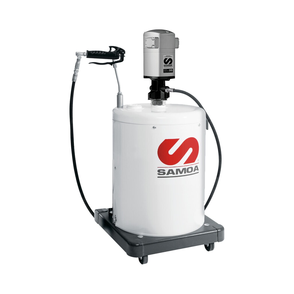 SAMOA Mobiles Pumpenset PM35 60:1 für 20 kg-Gebinde Produktabbildung: SAMOA Mobiles Pumpenset PM35 60:1 für 20 kg-Gebinde