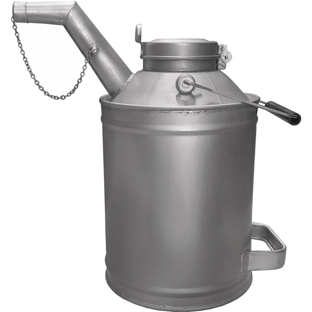 SAMOA-HALLBAUER Ölvorratskanne VKV 5000, Metall, verzinkt 5,0 l Produktabbildung: SAMOA-HALLBAUER Ölvorratskanne VKV 5000, Metall, verzinkt 5,0 l