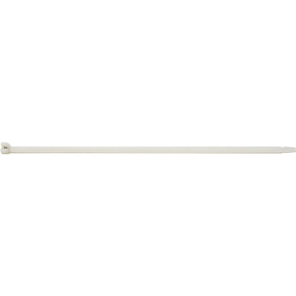 Produktabbildung: Kabelbinder L.186mm B.4,5mm PA natur 100St./Btl.SAPI SELCO
