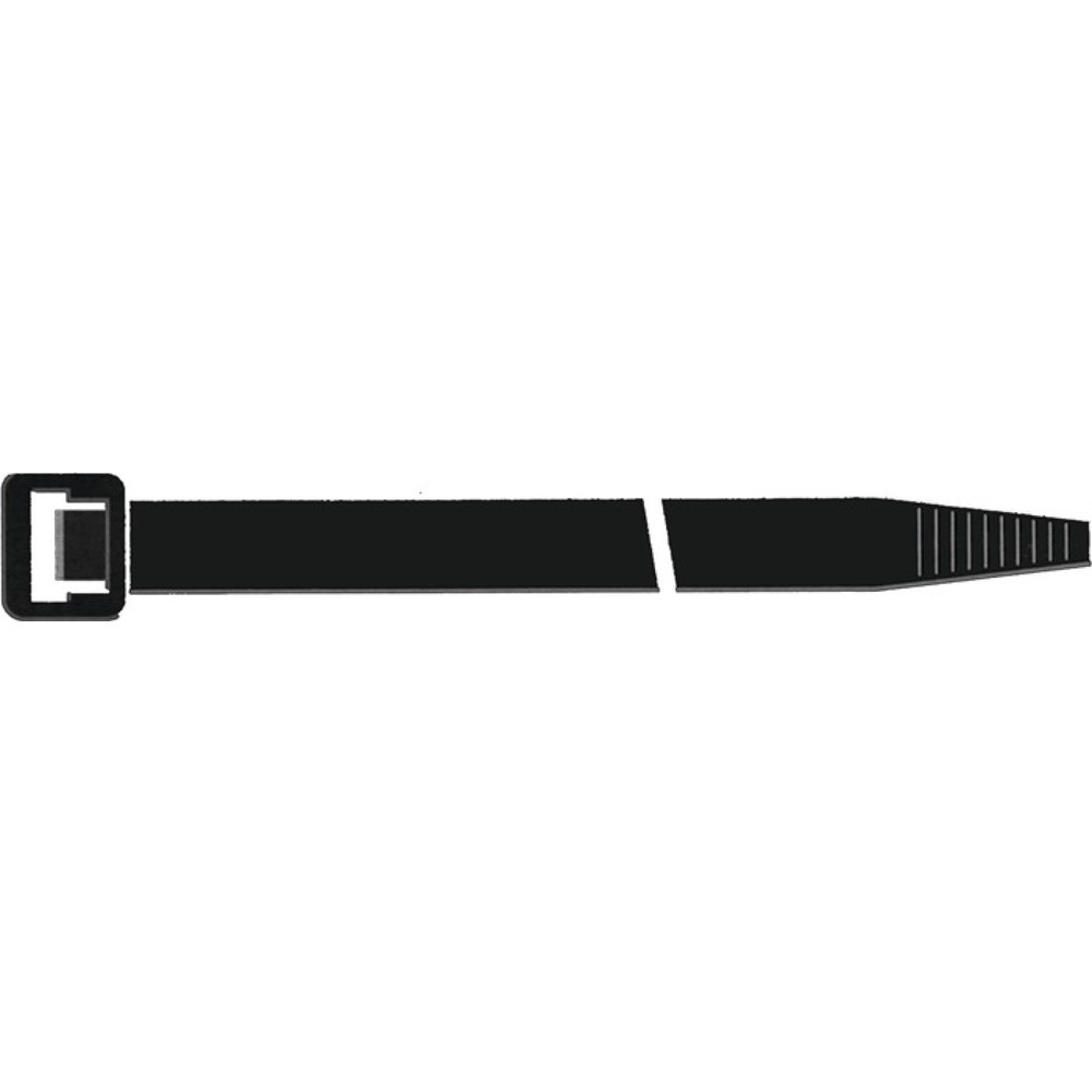 Produktabbildung: SAPISELCO Kabelbinder SEL.FIT, Länge 1330 mm Breite 9 mm, Polyamid 6.6 schwarz