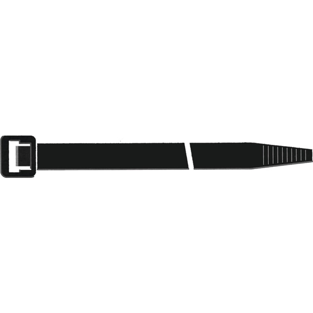 SAPISELCO Kabelbinder SEL.FIT, Länge 1330 mm Breite 9 mm, Polyamid 6.6 schwarz Produktabbildung: SAPISELCO Kabelbinder SEL.FIT, Länge 1330 mm Breite 9 mm, Polyamid 6.6 schwarz