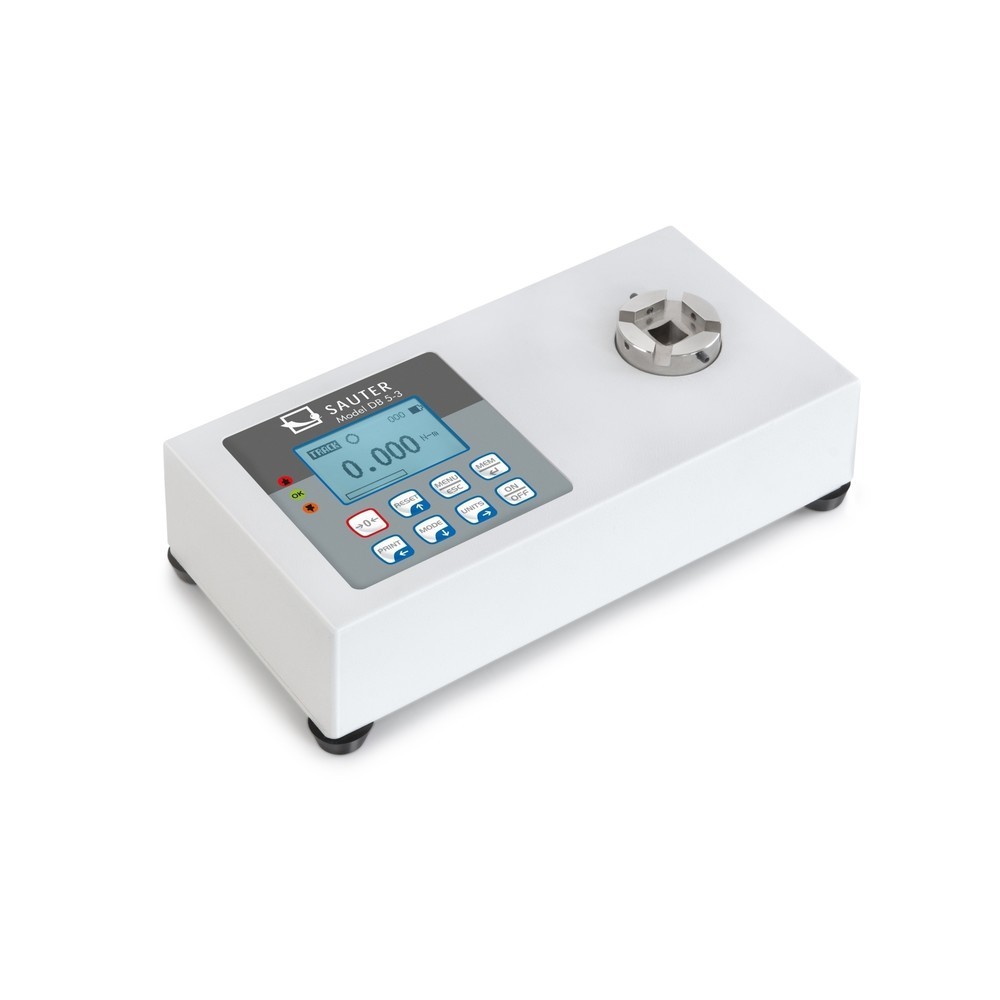 Produktabbildung: SAUTER Drehmomentmessgerät DB, Messbereich max. 1 Nm, Ablesbarkeit 0,0002 Nm