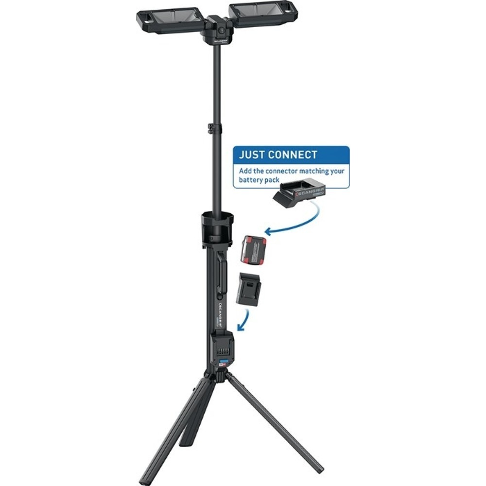 Produktabbildung Nr. 2: SCANGRIP LED-Strahler TOWER 5 CONNECT, 45 W 2500 - 5000 lm