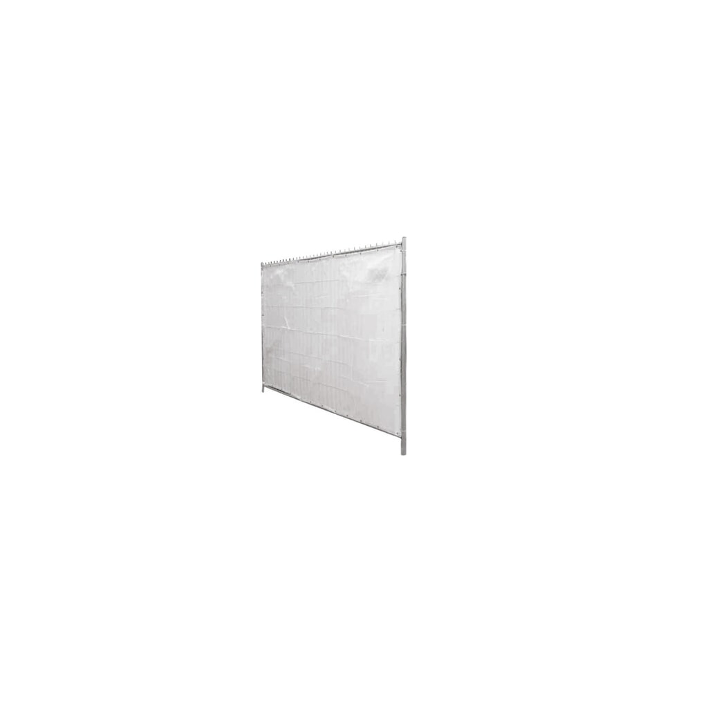 Produktabbildung: Schake Bauzaun-Sichtschutzplane, 3,50 x 2,00 m, weiß