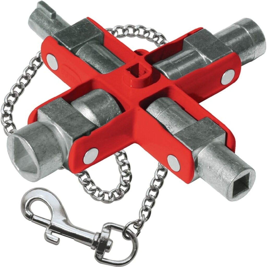 Produktabbildung: Schaltschrankschlüssel SuBMaster 9 in 1 9 Funktionen m.Karab.h.an Kette
