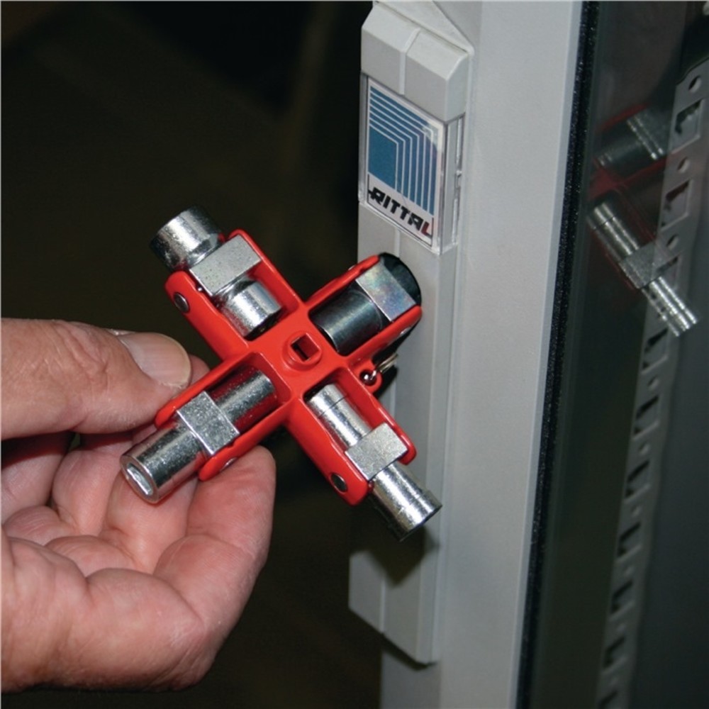 Produktabbildung Nr. 2: Schaltschrankschlüssel SuBMaster 9 in 1 9 Funktionen m.Karab.h.an Kette
