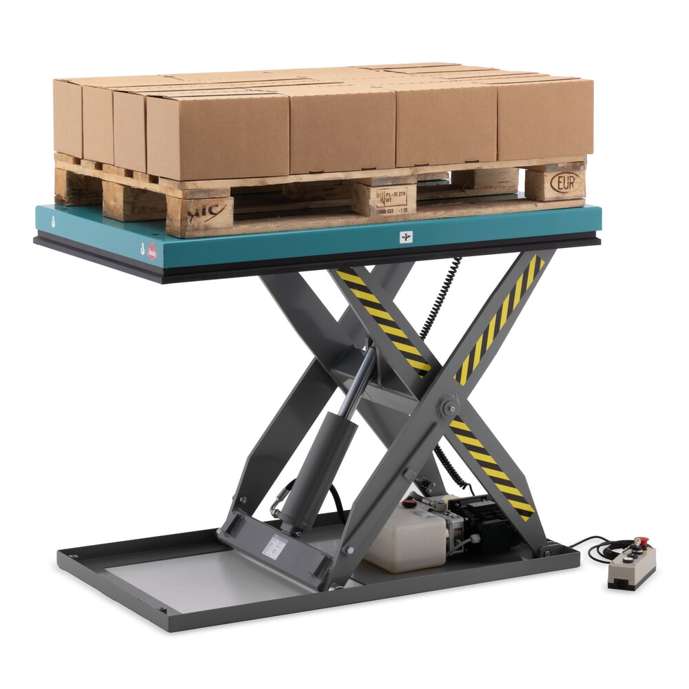 Produktabbildung Nr. 3: Scheren-Hubtisch Ameise® SLT 0.5 mit Einfach-Schere, elektrisch, Tragkraft 500 kg, Plattform à 1.300 x 800 mm