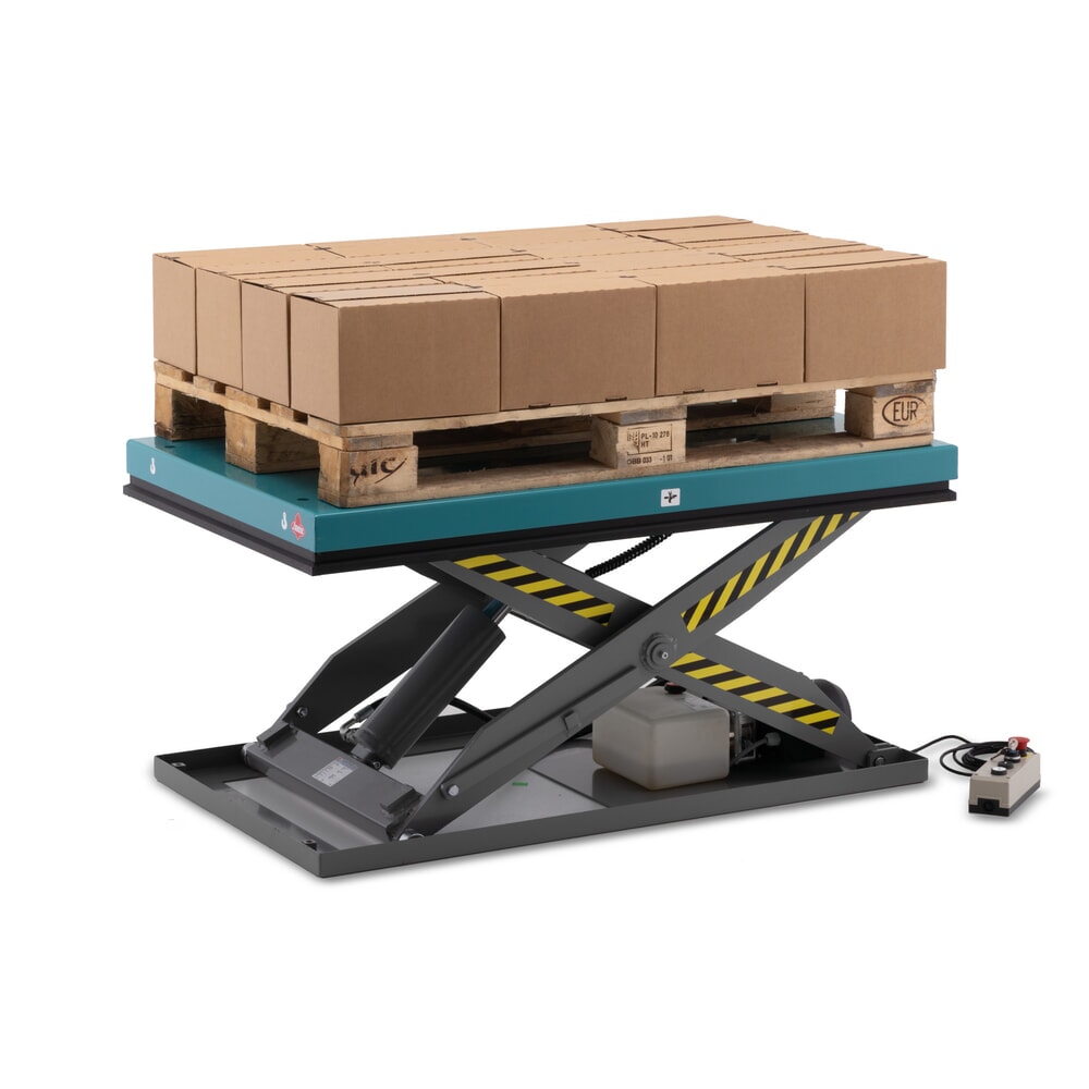 Produktabbildung Nr. 4: Scheren-Hubtisch Ameise® SLT 0.5 mit Einfach-Schere, elektrisch, Tragkraft 500 kg, Plattform à 1.300 x 800 mm