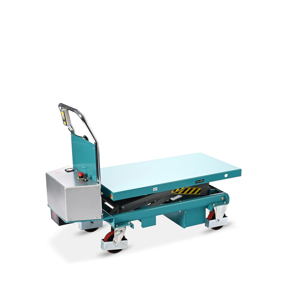 Scheren-Hubtischwagen Ameise® LTT 0.5 mit Einfach-Schere, elektrisch, Tragkraft 500 kg, Plattform à 1.010 x 520 mm Produktabbildung Nr. 7: Scheren-Hubtischwagen Ameise® LTT 0.5 mit Einfach-Schere, elektrisch, Tragkraft 500 kg, Plattform à 1.010 x 520 mm