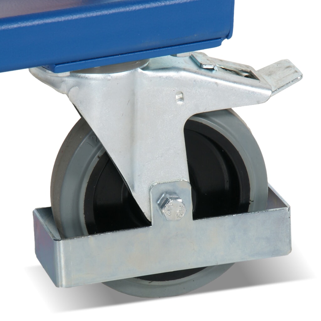 Scheren-Hubtischwagen mit Spindel, TK 300 kg, Plattform à 950 x 600 mm Produktabbildung Nr. 4: Scheren-Hubtischwagen mit Spindel, TK 300 kg, Plattform à 950 x 600 mm