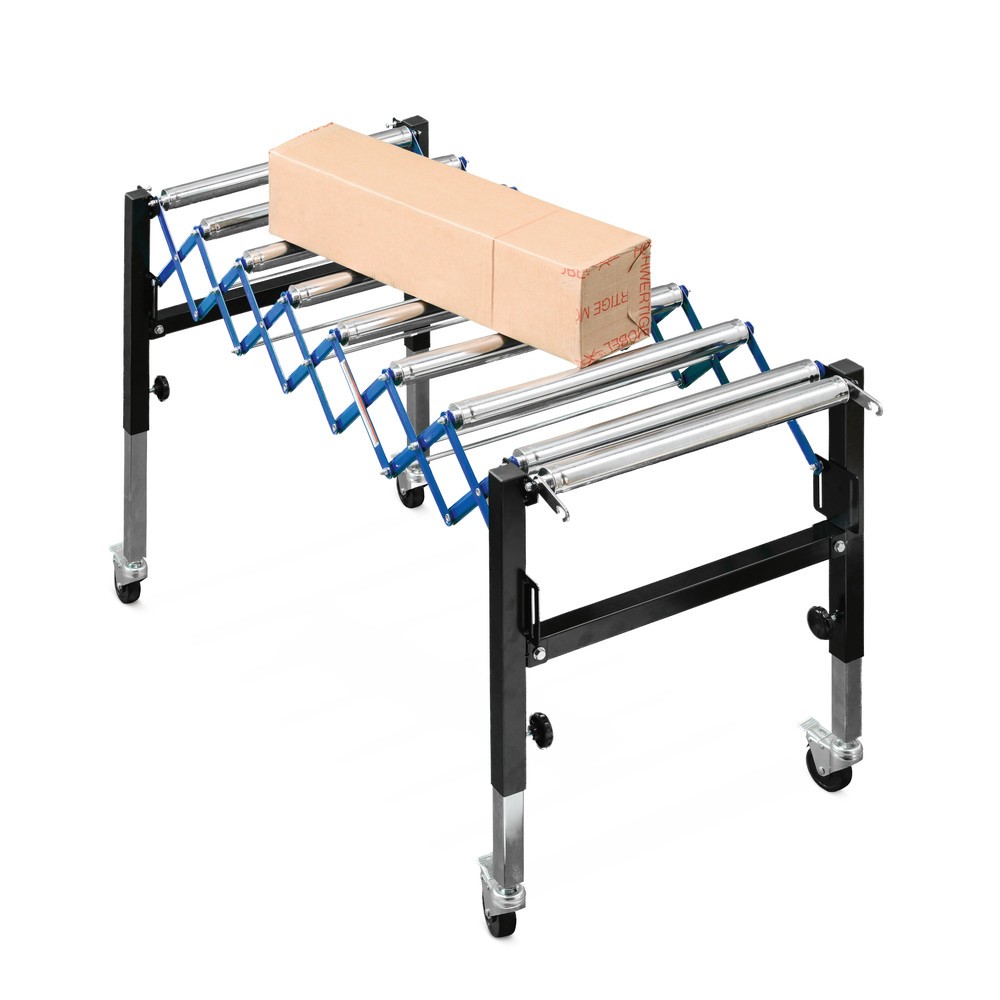 Produktabbildung Nr. 2: Scheren-Rollenbahn Ameise®, Bahnlänge 405-1.275 mm, Bahnbreite 500 mm, TK 90 kg